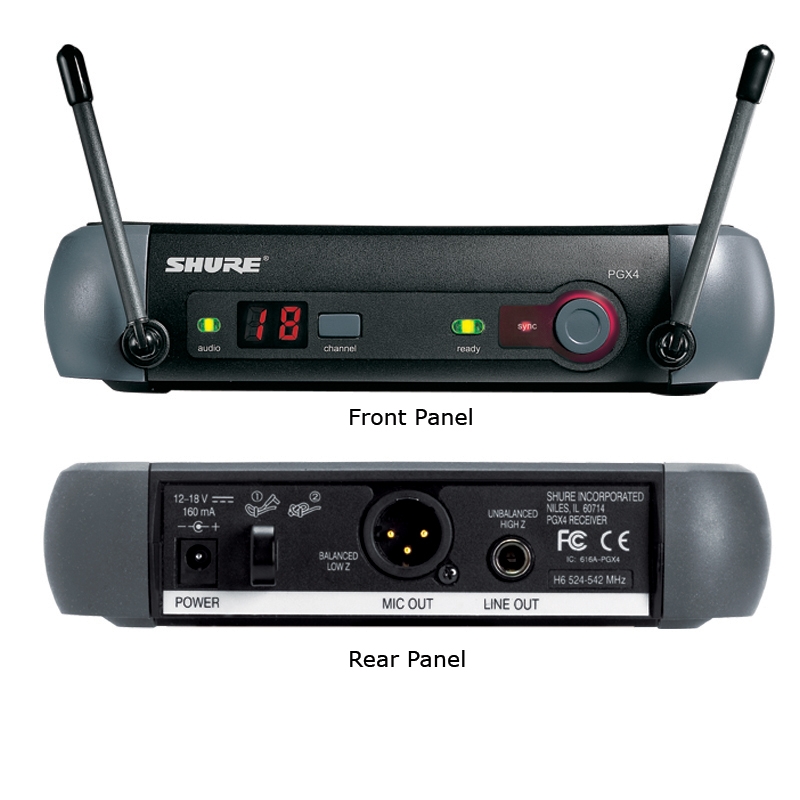Shure PGX24/Beta58 UHF Microphone System - djkit.com